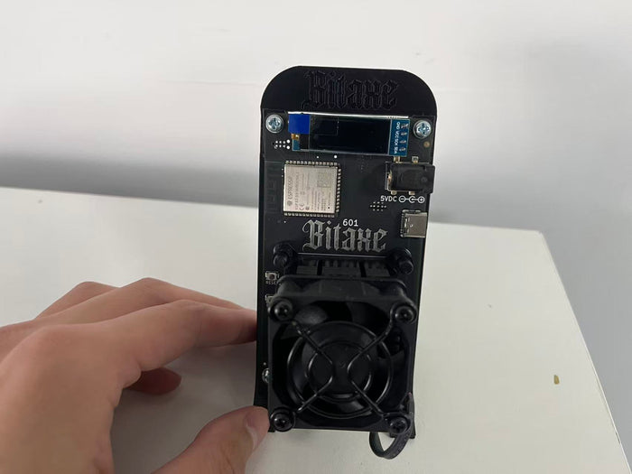 New Bitaxe 601 Gamma - Stable and silent cryptocurrency miner, proven ASIC machine - 20 dB for BCH and BSV
