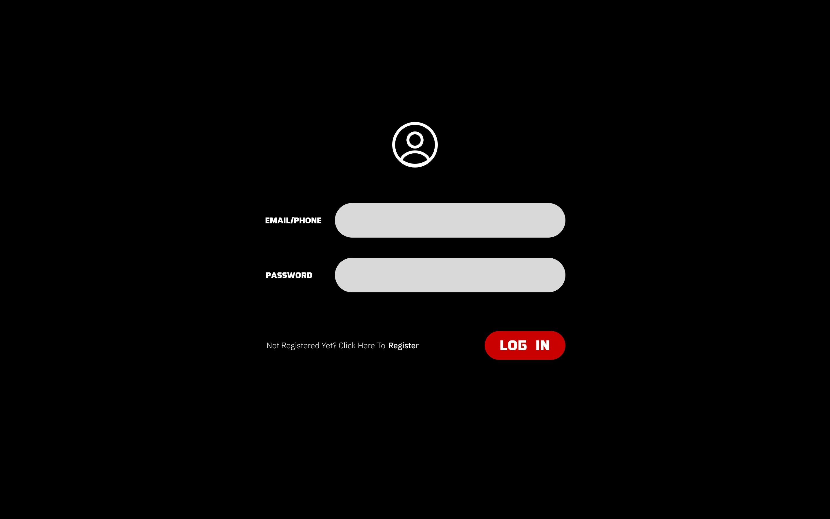 VotiMiner login page exported from Figma