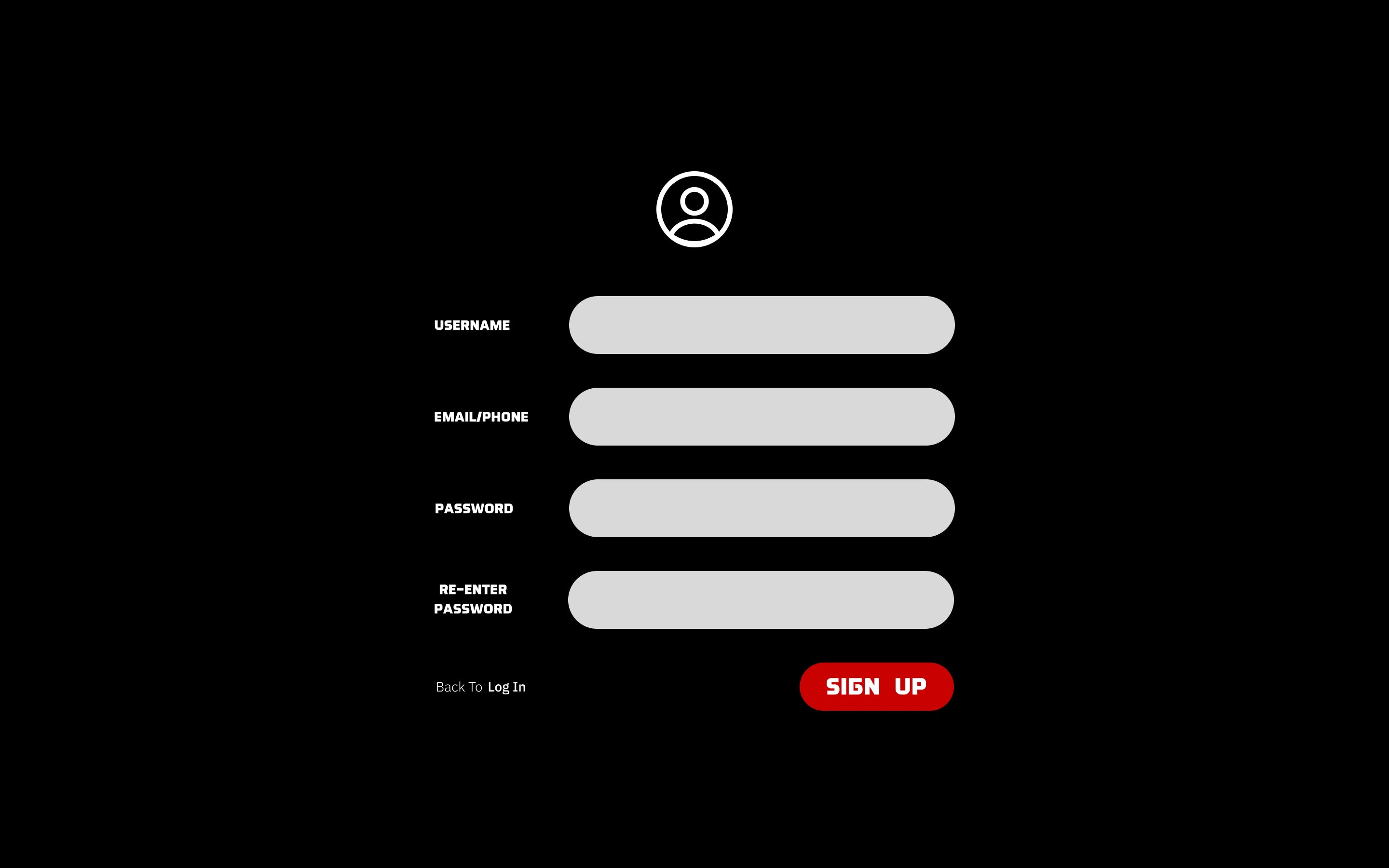VotiMiner registration page exported from Figma